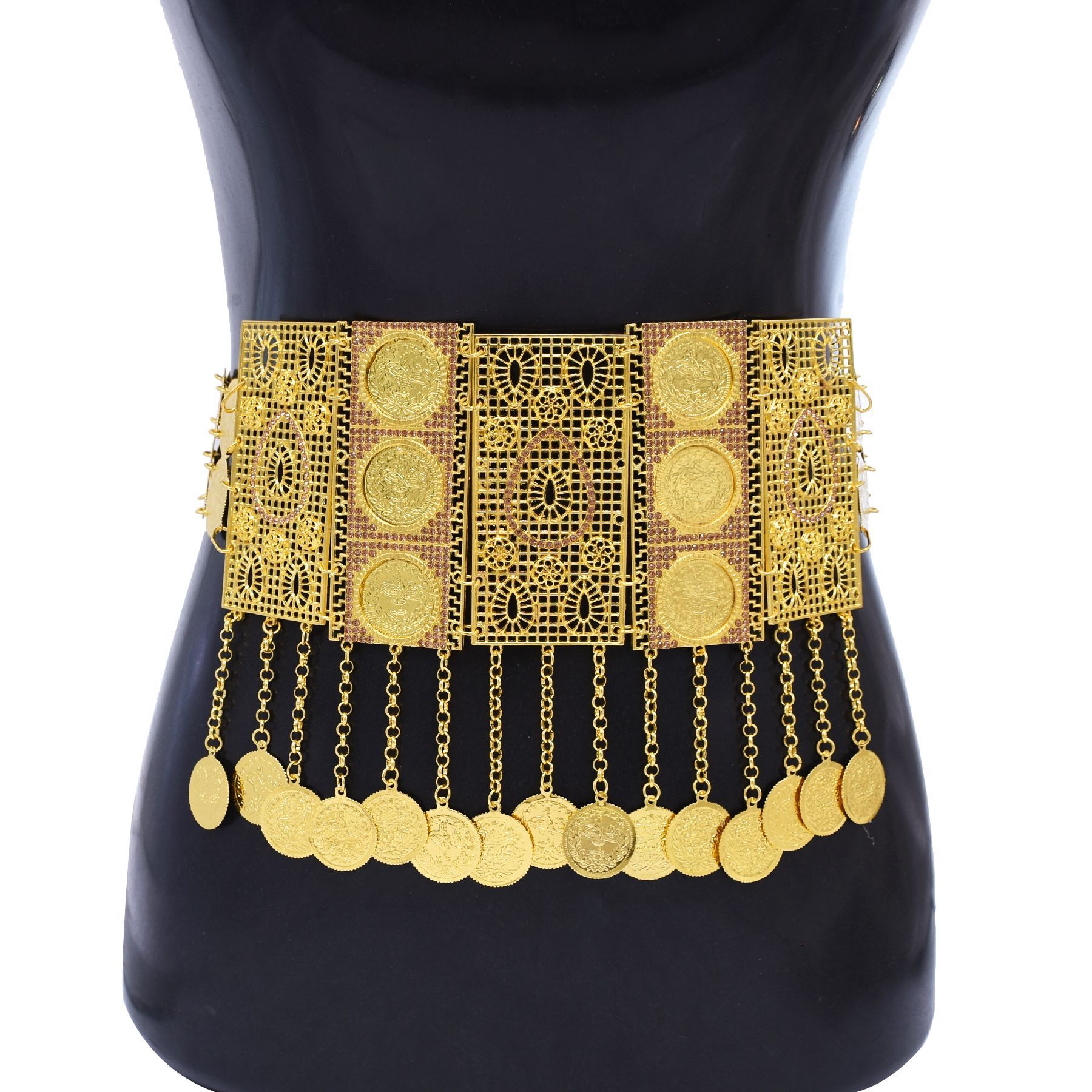 Body Jewelry Dubai - Nuova Cintura Placcata in Oro 24K