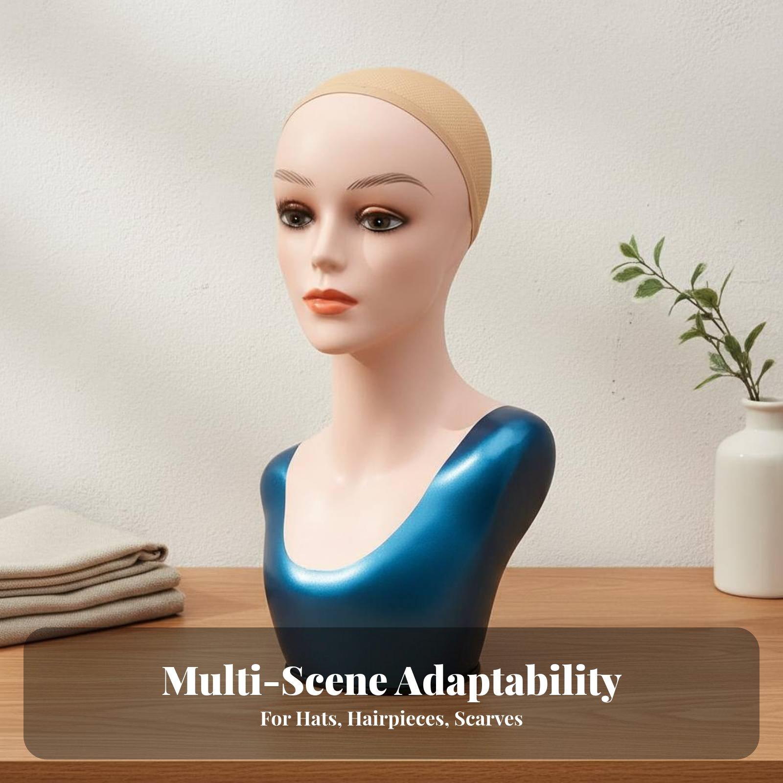 Body Jewelry Store - Elegante Testa di Manichino Femminile con