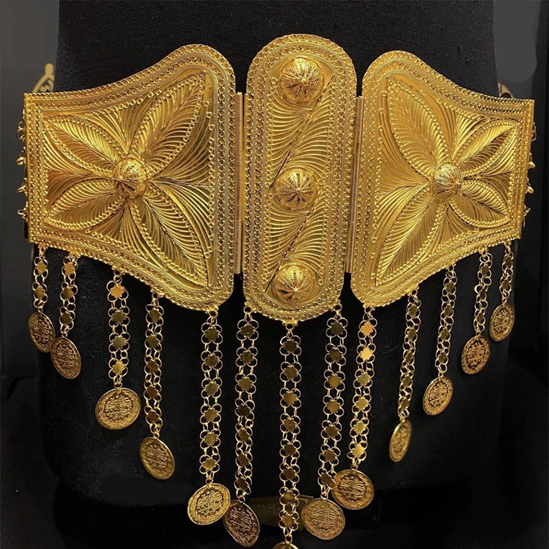 Body Jewelry Gold Plated - Gioielli da sposa di lusso Kurdish
