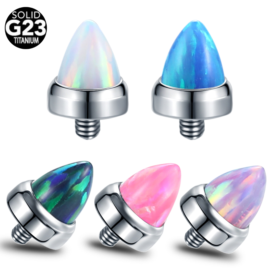 Body Jewelry Dermal - 1PC Set di artigli in titanio
