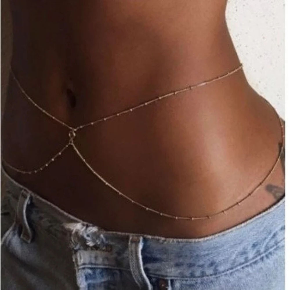 Catena del ventre-delicati gio - Body Jewelry Gold Plated recensione e prezzo