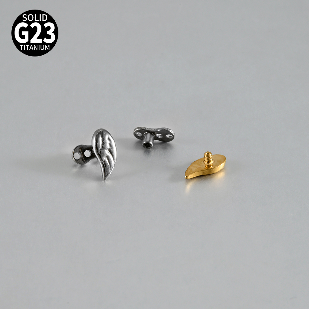 14-1 Pezzi G23 Titanio Puro Fa - Body Jewelry Dermal recensione e prezzo