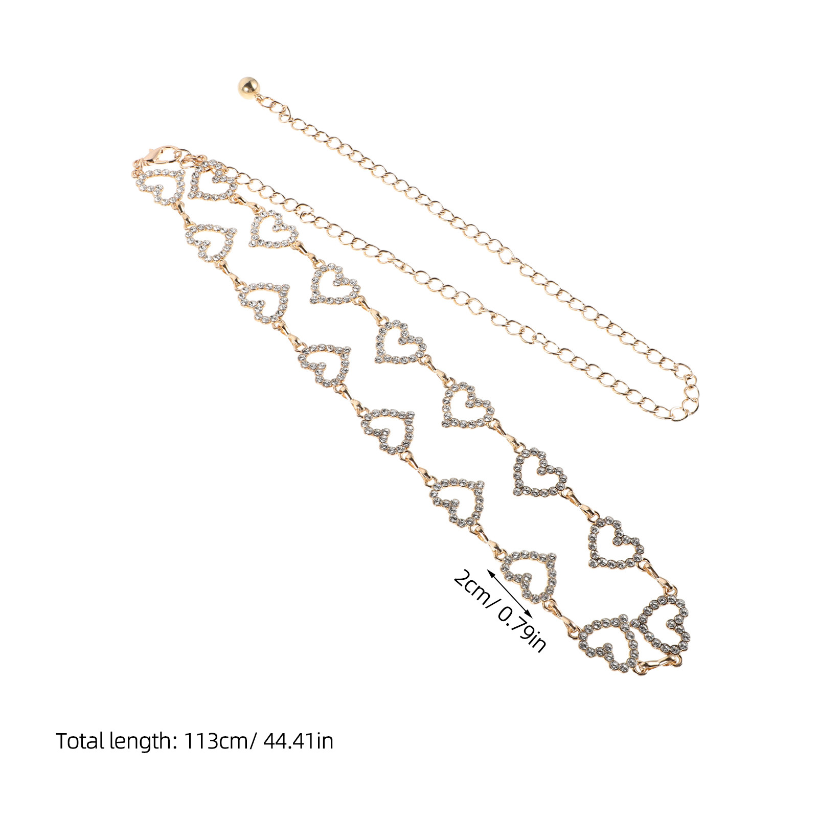 Cintura in metallo con strass  - Body Jewelry Waist recensione e prezzo