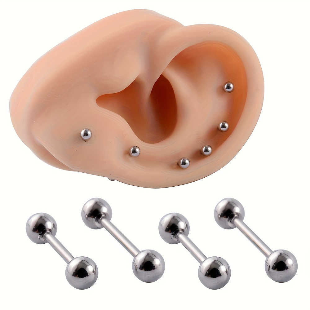 10 pz Minimalista In Acciaio I - Body Jewelry Barbell recensione e prezzo