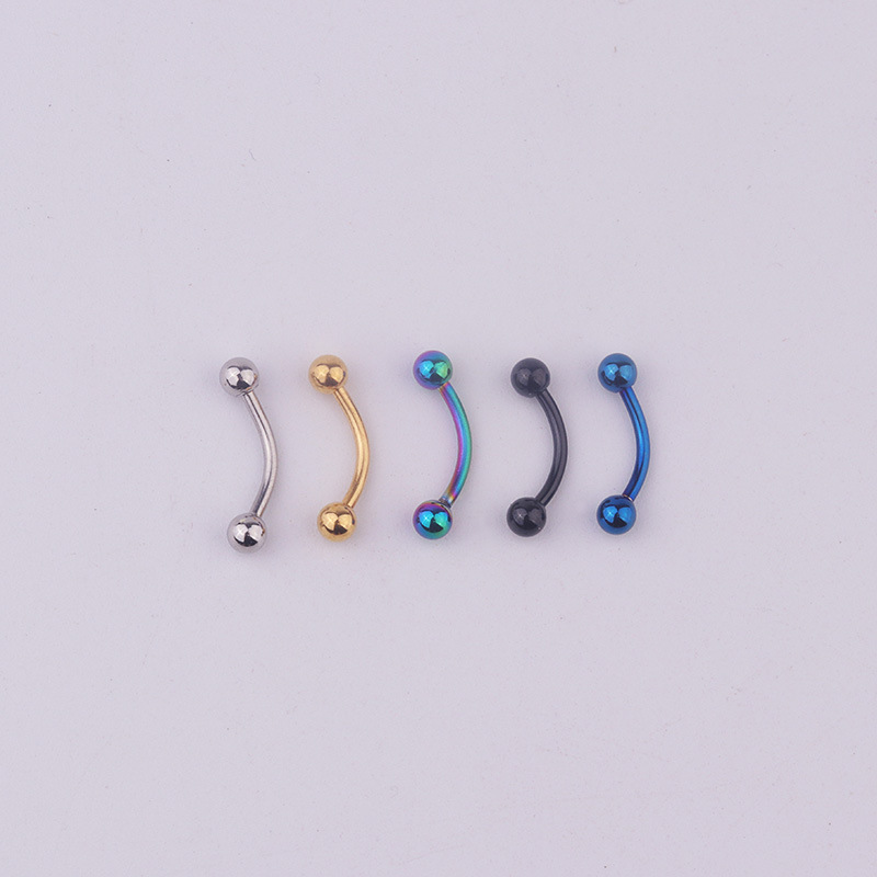 Set di 5 Pezzi, Barrette Curve - Body Jewelry Barbell recensione e prezzo