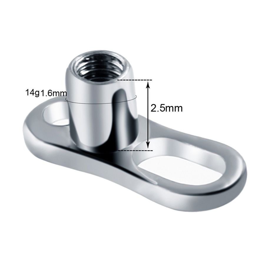 10 pz/lotto G23 Titanio Micro  - Body Jewelry Dermal recensione e prezzo