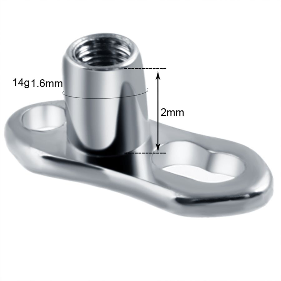 10 pz/lotto G23 Titanio Micro  - Body Jewelry Dermal recensione e prezzo