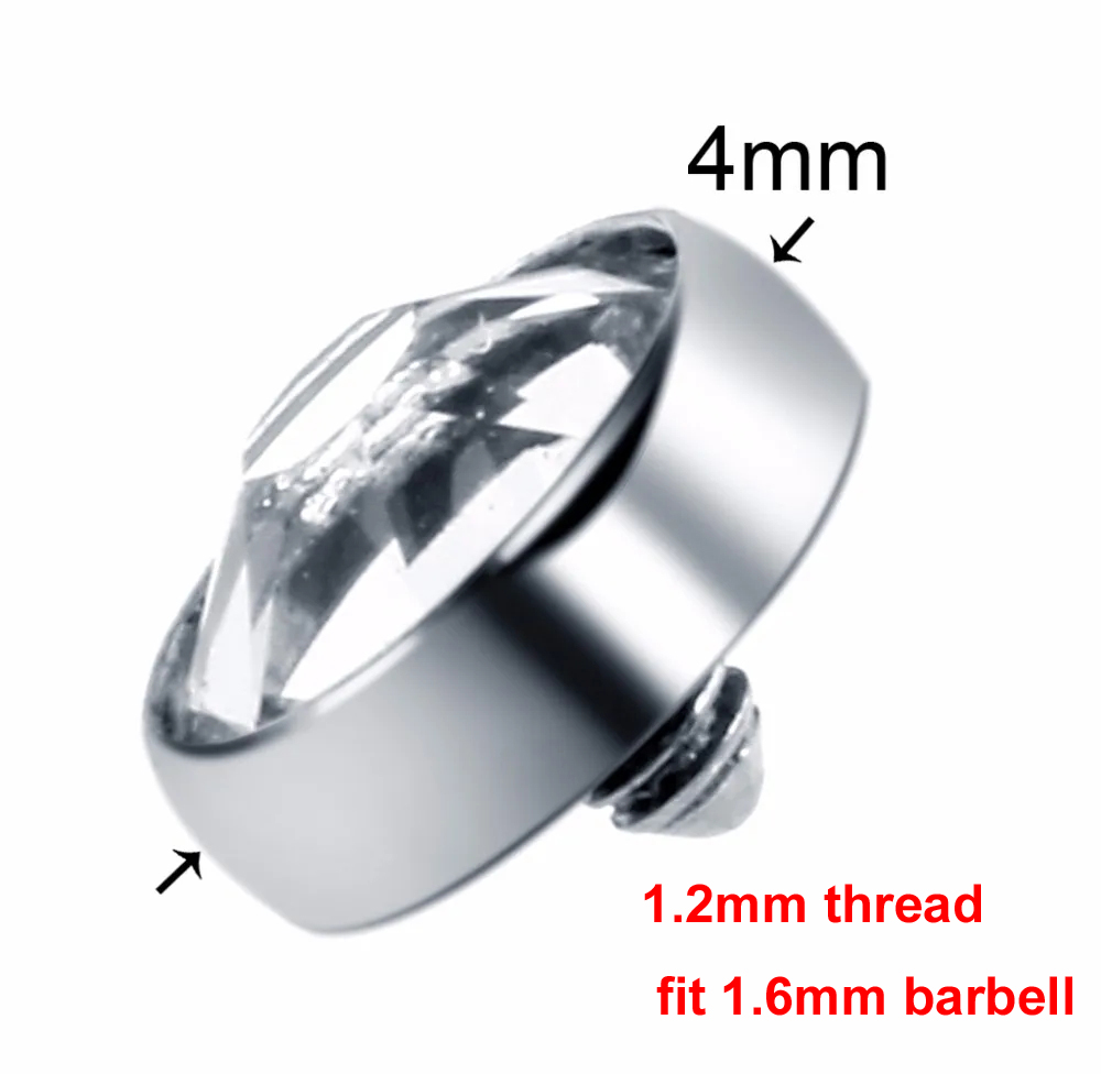 1PC G23 Titanio Dermico Ancora - Body Jewelry Dermal recensione e prezzo