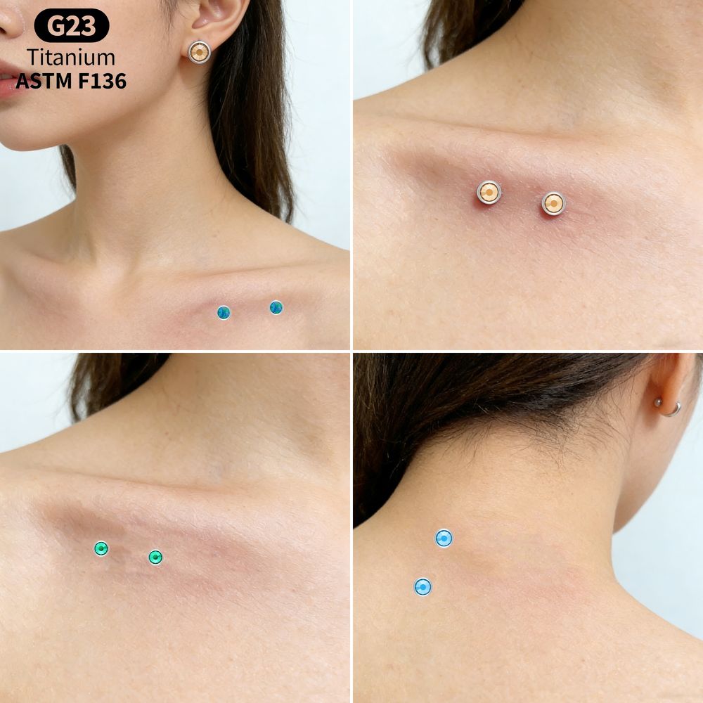 Piercing Dermale in Titanio AS - Body Jewelry Dermal recensione e prezzo