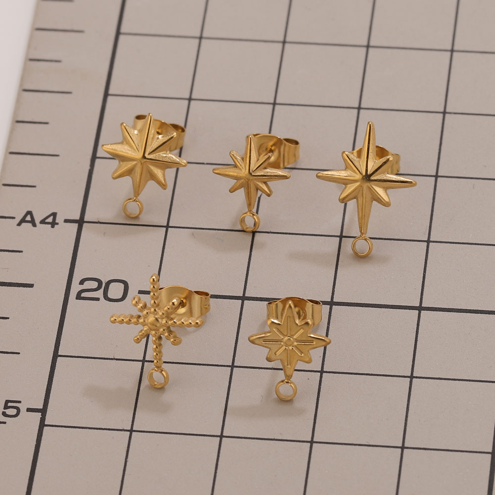 6 pz. Orecchini a Stella in Ac - Body Jewelry Tool recensione e prezzo