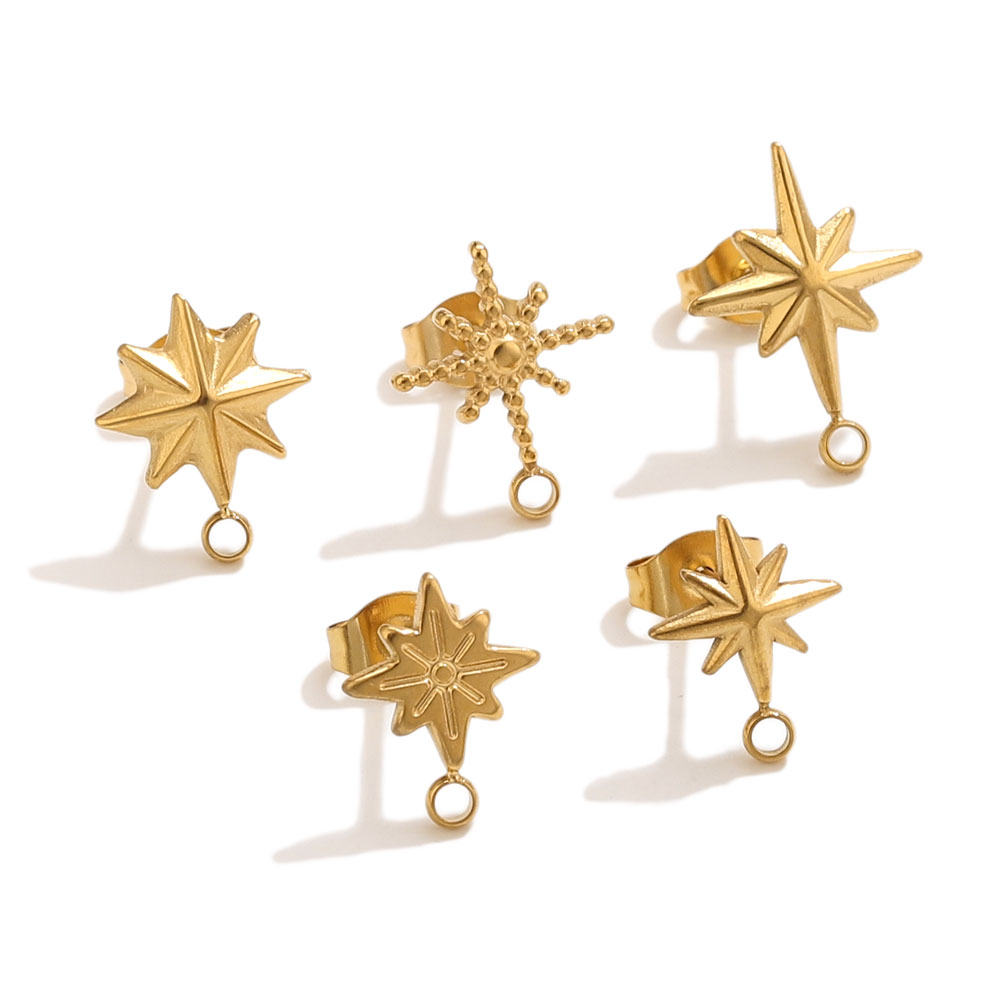 6 pz. Orecchini a Stella in Ac - Body Jewelry Tool recensione e prezzo