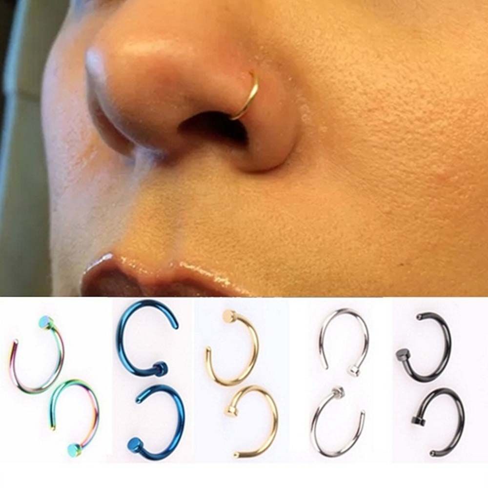 Orecchini a perno sottili a fo - Body Jewelry Lip Ring recensione e prezzo