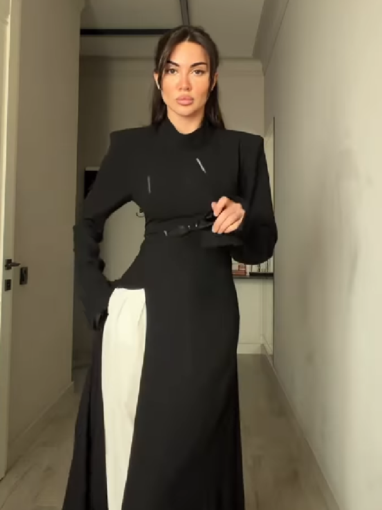 Abito lungo elegante da donna  - Body Jewelry Waist recensione e prezzo