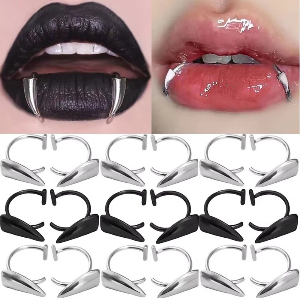 Set da 2 pezzi di anelli per l - Body Jewelry Lip Ring recensione e prezzo