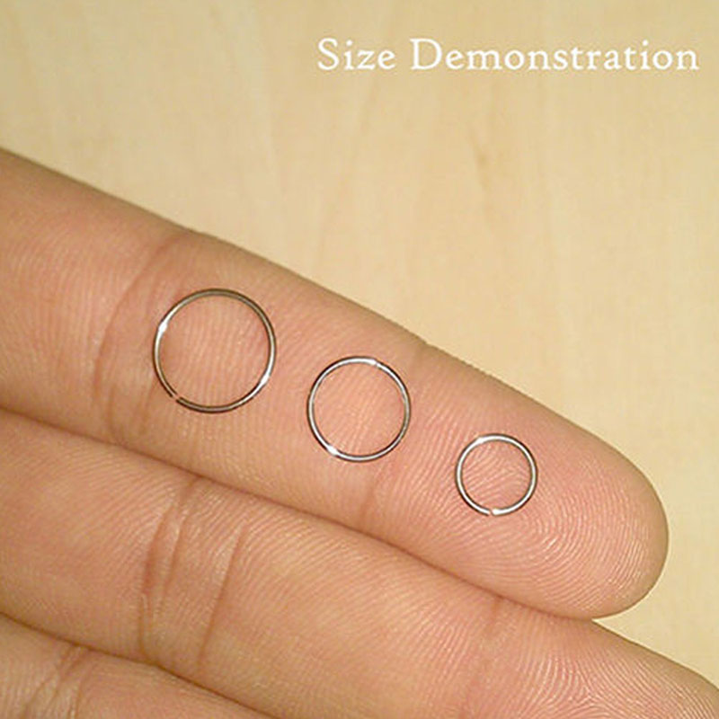 925 anello al naso in argento  - Body Jewelry Lip Ring recensione e prezzo