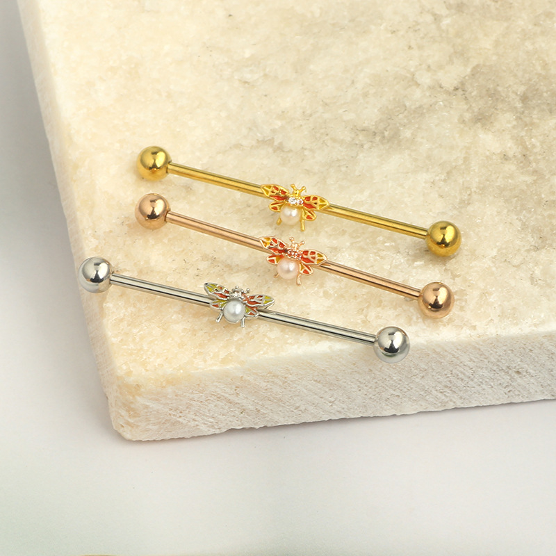Orecchini a Farfalla CZ per Do - Body Jewelry Barbell recensione e prezzo