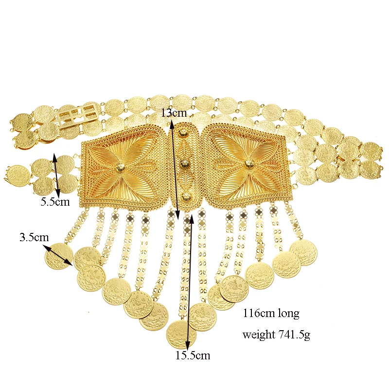 Gioielli da sposa di lusso Kur - Body Jewelry Gold Plated recensione e prezzo