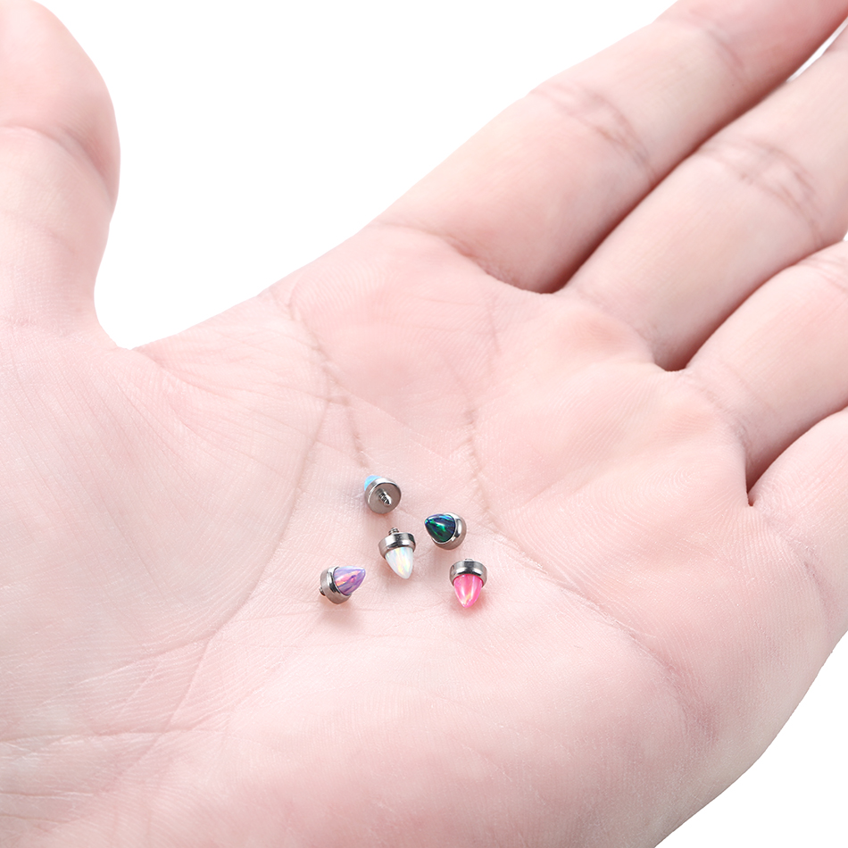 1PC Set di artigli in titanio  - Body Jewelry Dermal recensione e prezzo