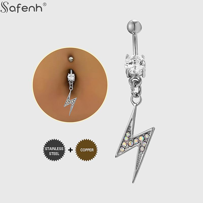 1 pz Piercing all'Ombelico in  - Body Jewelry Barbell recensione e prezzo