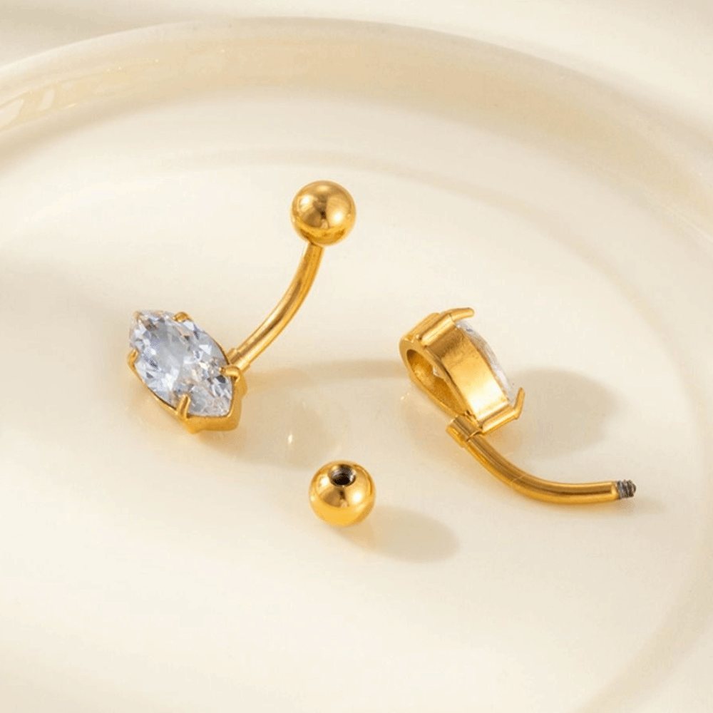 Elegante Piercing all'Ombelico - Body Jewelry Barbell recensione e prezzo
