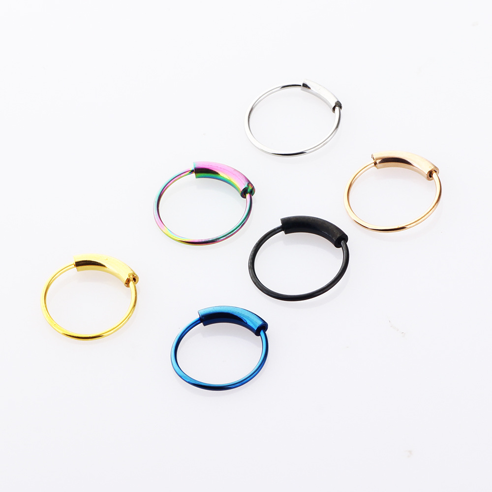 Set di 3 Anelli Continui Senza - Body Jewelry Lip Ring recensione e prezzo
