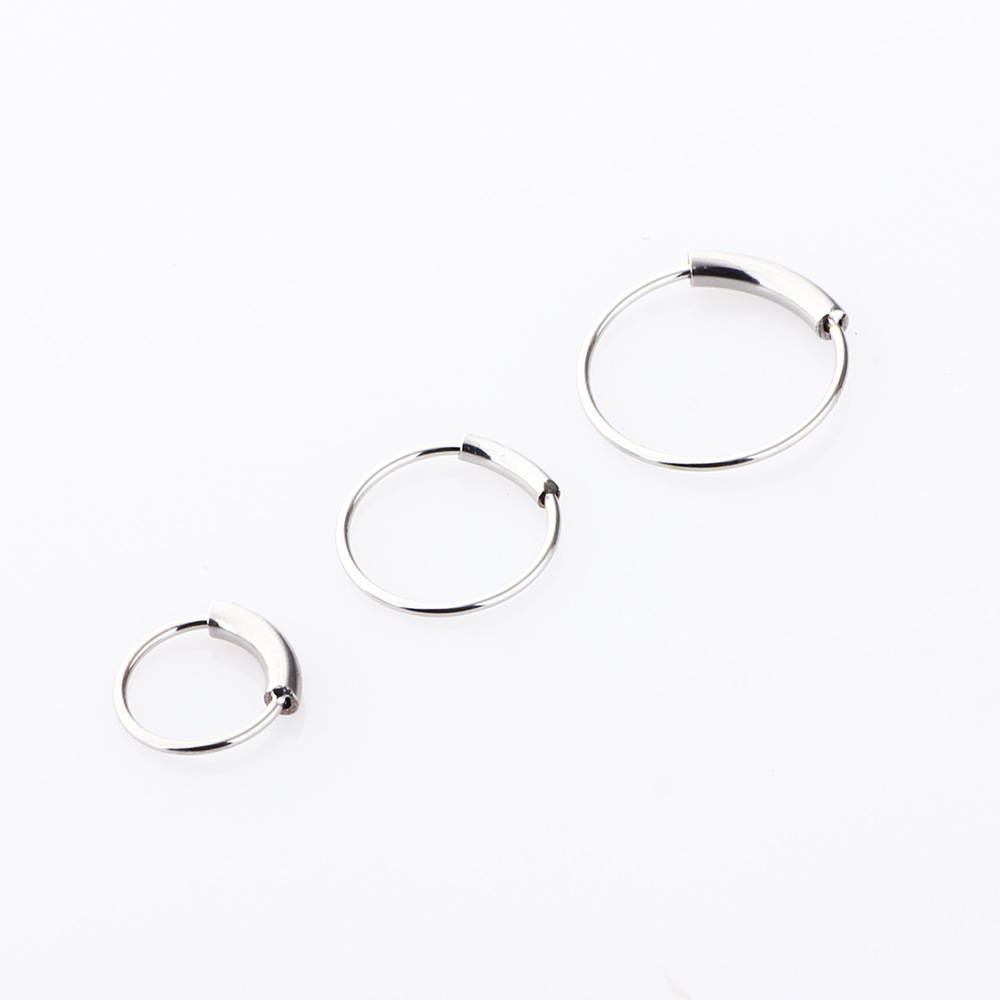 Set di 3 Anelli Continui Senza - Body Jewelry Lip Ring recensione e prezzo