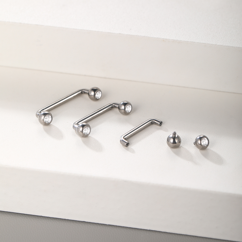 10 pz/set G23 Titanium Surface - Body Jewelry Dermal recensione e prezzo