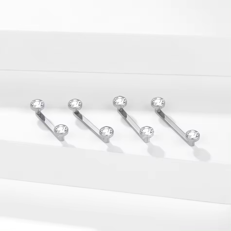 10 pz/set G23 Titanium Surface - Body Jewelry Dermal recensione e prezzo